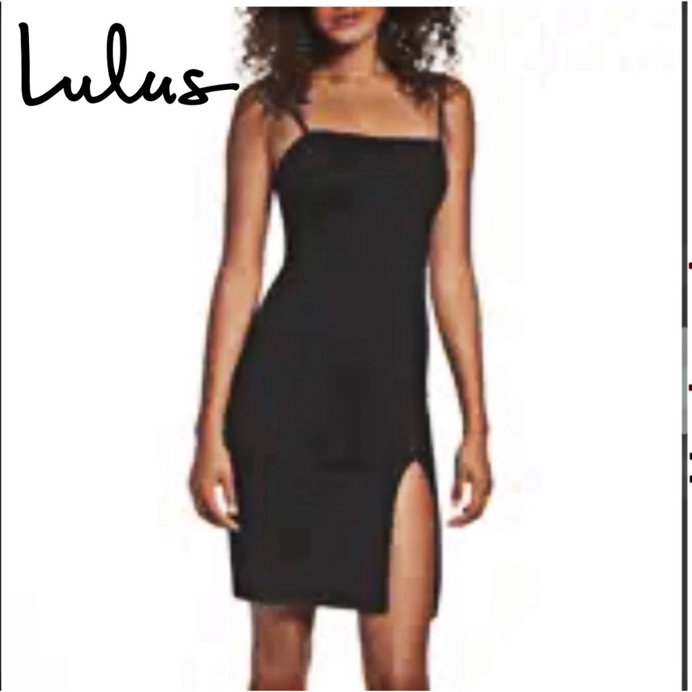 Lulus black bodycon dress size Small Sleeveless